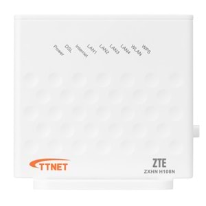 TTNet ZTE Zxhn H108 N Adsl 300 Mbps Modem (Kutulu-Yenilenmiş)